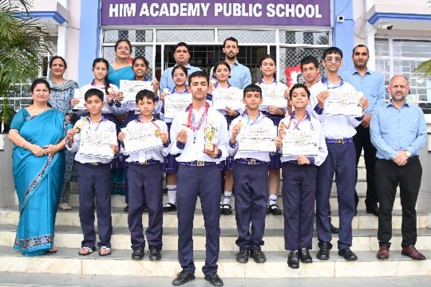 हिम अकादमी विकासनगर की शानदार जीत : 6वीं जिला योगासन चैंपियनशिप में चमके हाप्सवीएन के योगी