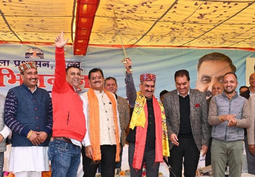 मुख्यमंत्री ने आनी विधानसभा क्षेत्र में डे-बोर्डिंग स्कूल खोलने और आनी को नगर पंचायत बनाने की घोषणा की
