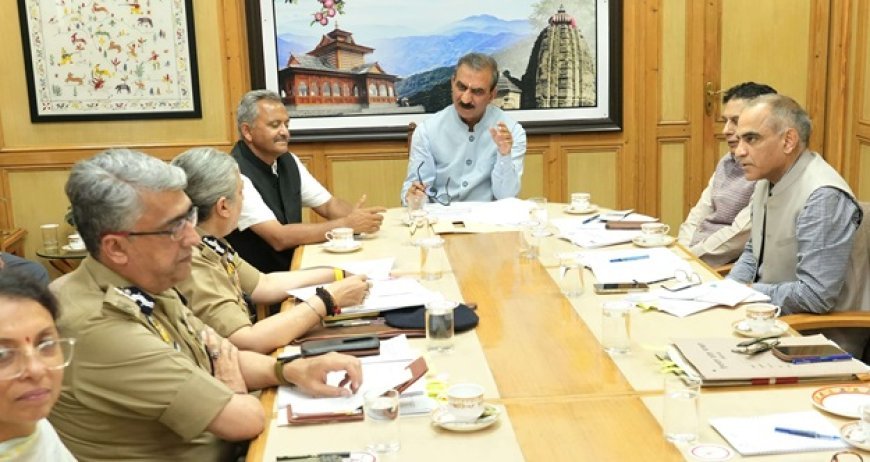 मुख्यमंत्री ने बादल फटने की बढ़ती घटनाओं का अध्ययन करने की आवश्यकता पर बल दिया
