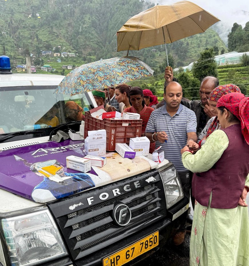 आपदाग्रस्त मंडी में जल्द पहुँचेगी अनुराग ठाकुर के बड़ी मदद की खेप 
